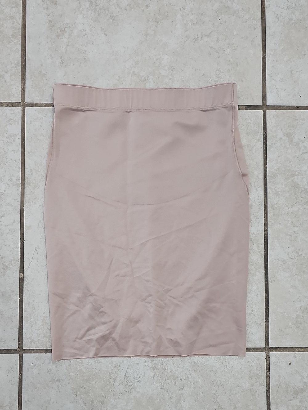 SPANX SmartGrip Slip Shapewear Skirt Beige Small